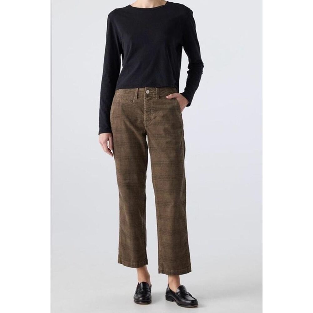 Amo Chloe crop corduroy pants